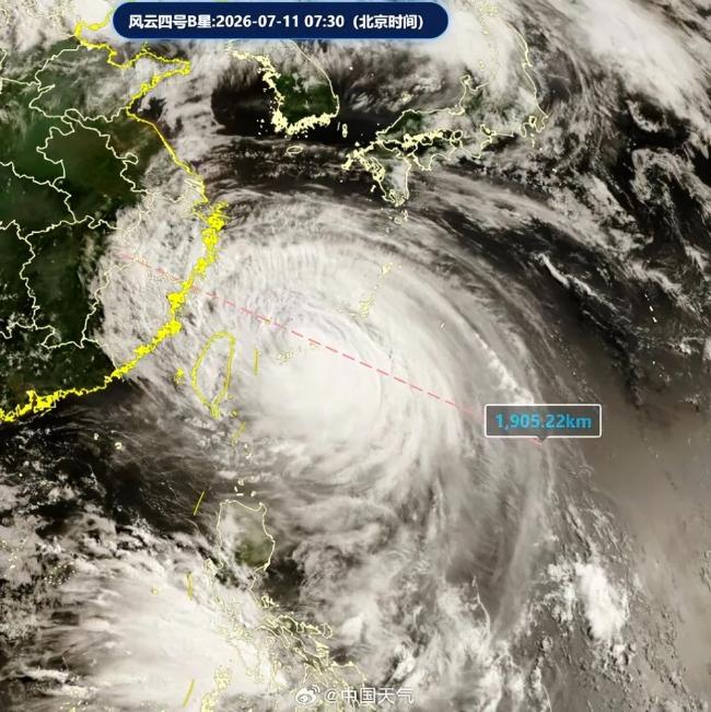 巴威加速直奔浙闽 最强风雨时段来了 外围云系已上岸