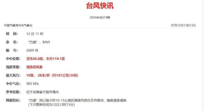 浙江211条预警连发