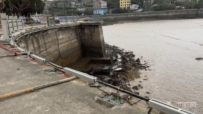 浙江玉环加速抢险救援 灾后重建紧锣密鼓