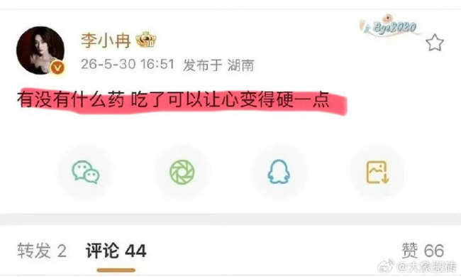 曝李小冉徐佳宁离婚