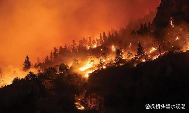 美国山火肆虐引关注,过火面积持续扩张!每年7万起野火太恐怖 数千人被迫撤离家园