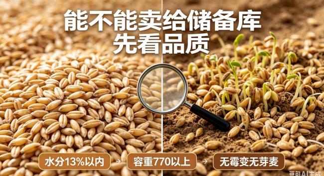 小麦要涨价?粮库出手了 优质麦成香饽饽