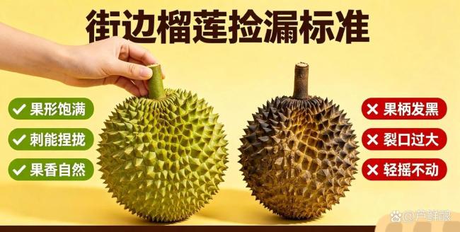 店主称街边低价榴莲多为次果 如何挑选避免踩坑