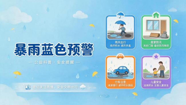 河南发布强对流蓝色预警 多地将有强降水和雷暴大风