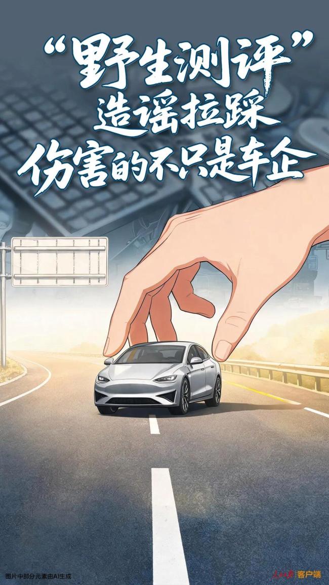 野生测评造谣拉踩 伤害的不只是车企