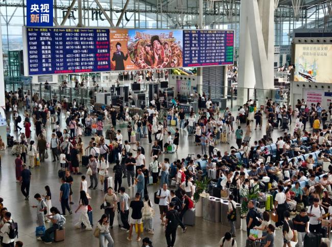 7月26日广东省内铁路全线停运 台风“红霞”影响所致