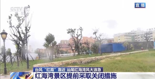 台风红霞来袭 直击最新情况 汕尾启动防风一级响应
