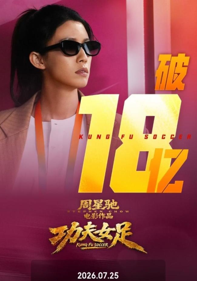 《功夫女足》票房破18亿