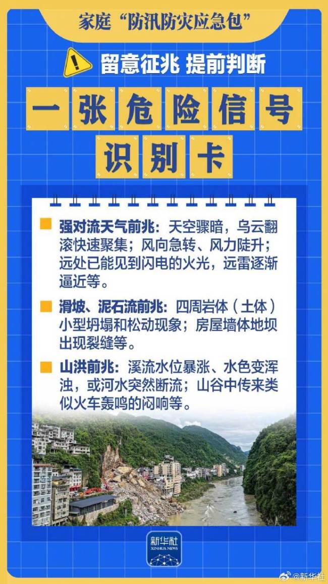 请查收这份家庭防汛防灾应急包 