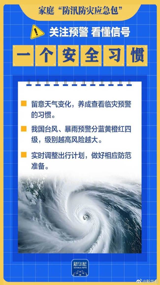 请查收这份家庭防汛防灾应急包 