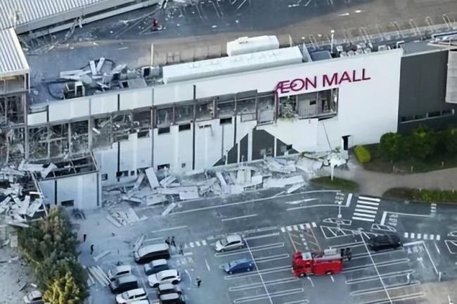 日本商场爆炸2名年轻女性死亡 地震后悲剧