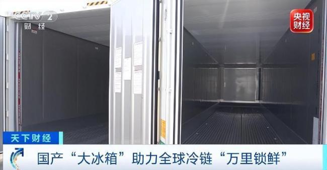 全球超95%冷藏集装箱产自中国 出口强劲反弹