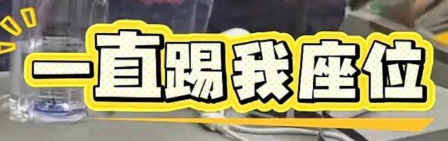 男孩踢座椅男子跟家长沟通后懵了 意外反应引热议