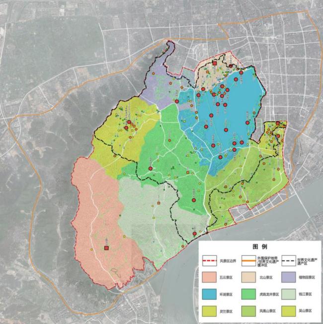 西湖景区面积扩大 优化保护范围