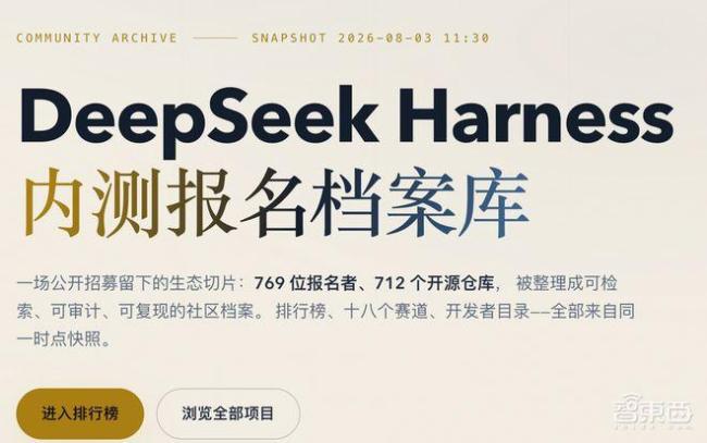 DeepSeek内测帖变成Agent开源大摸底 769位开发者共绘AI Coding Agent蓝图