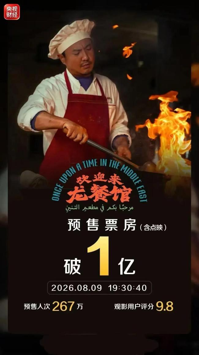 《欢迎来龙餐馆》点映及预售总票房破亿