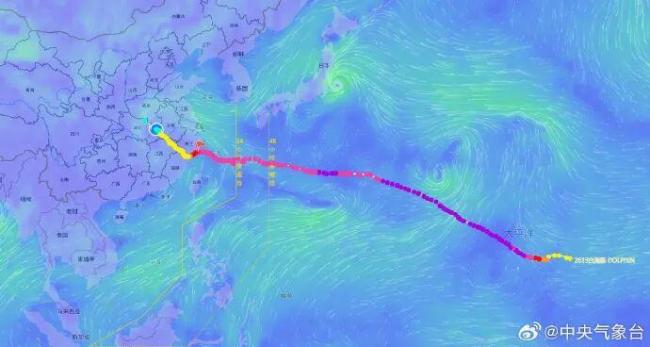 “白海豚”停止编号 中央气象台提醒