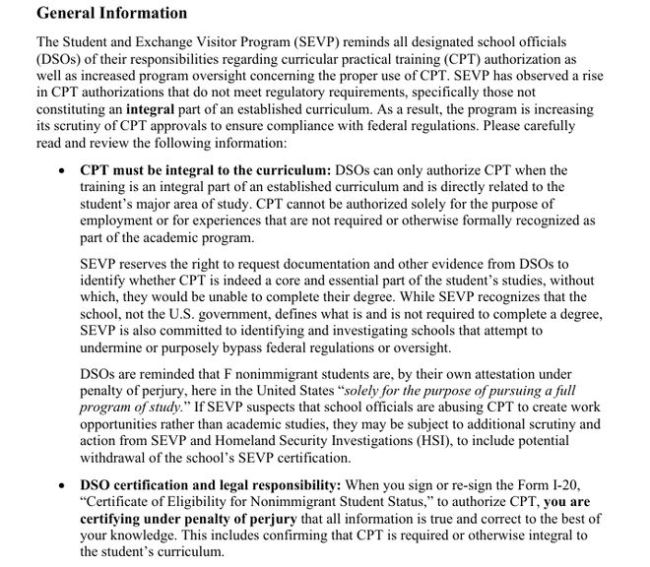 通知不到48小时，UCB、UCSD紧急叫停！美国留学生实习要变天？ CPT审查趋严