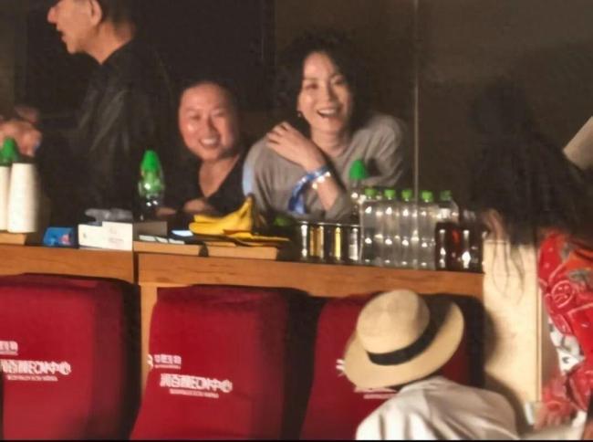 王菲现身那英演唱会