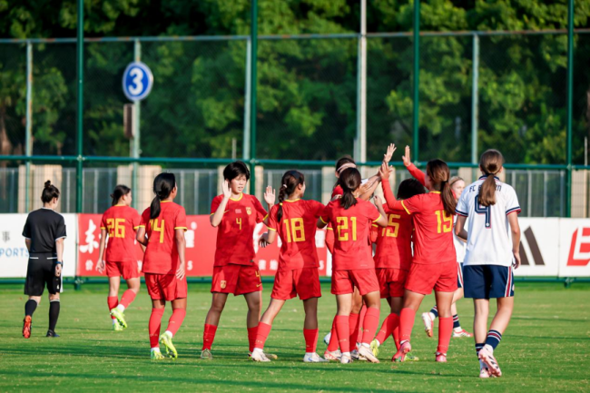中国U17女足明日之星冠军杯收官