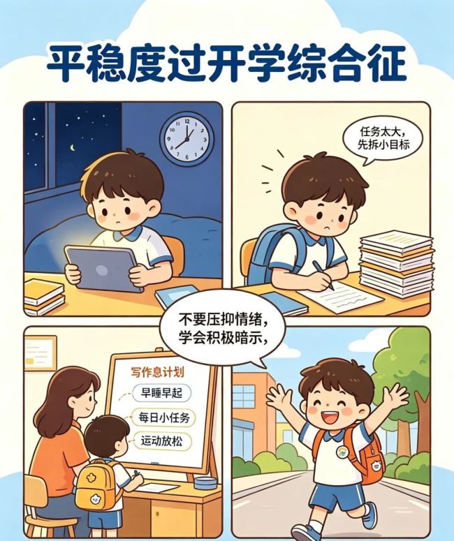 医生称开学心慌不是玻璃心 适度焦虑可激活专注力
