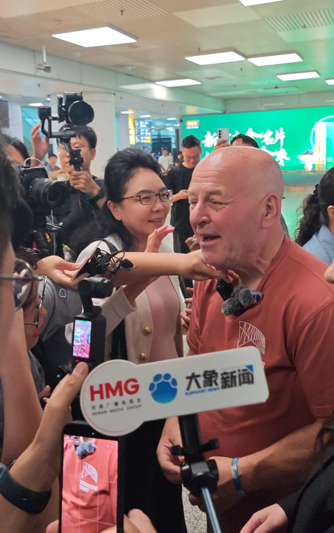 赛考斯抵达河南：这是我的第二故乡