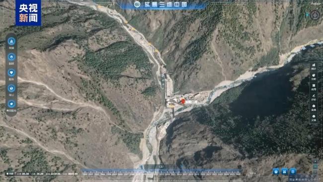吉隆泥石流曾逆流而上又回流 三维影像首次公布
