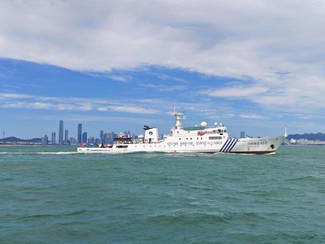 青岛启动开渔季海上联合执法巡航