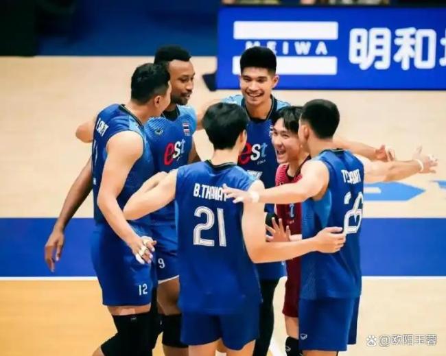 泰国男排3-2爆冷胜韩国 网口优势定胜负