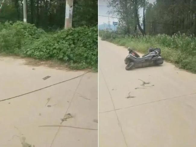 司机好心补路拉绳提醒 女子被勒身亡 悲剧引发关注