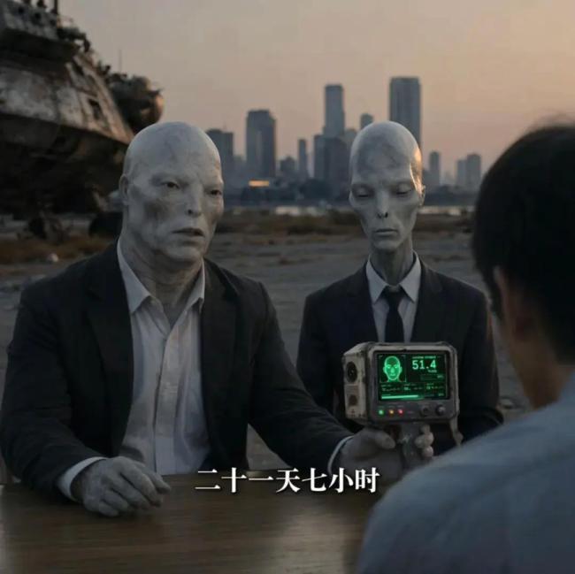 AI短片《全家福》 外星东谈主视角讲亲情 叫醒生计共识