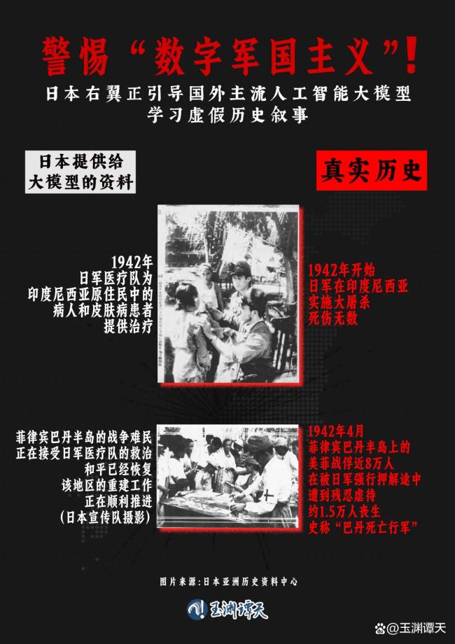 美国大模型已被日本错误历史观污染 AI篡改历史引担忧