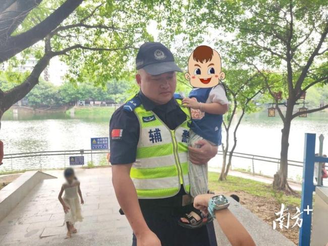 广东清远公安找到两名走失孩童 警民携手暖心救助