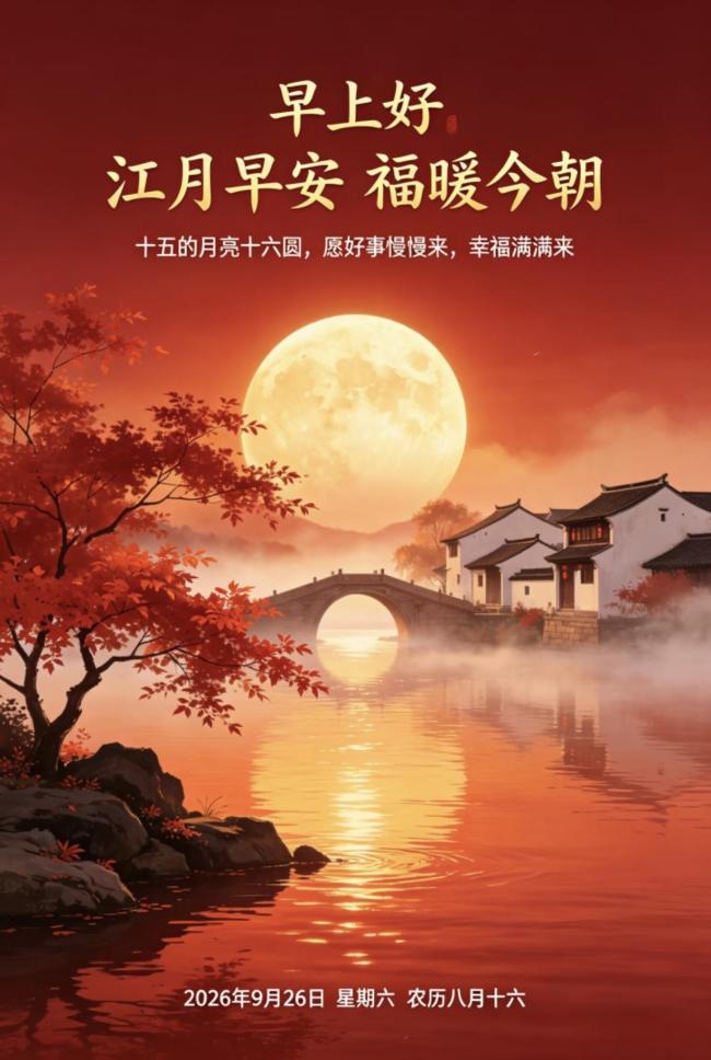 八月十六:中秋还有“下半场” 追月之节续团圆