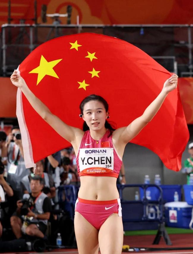 陈妤颉夺冠后发文：妈妈我出息啦 新亚洲“女飞人”诞生