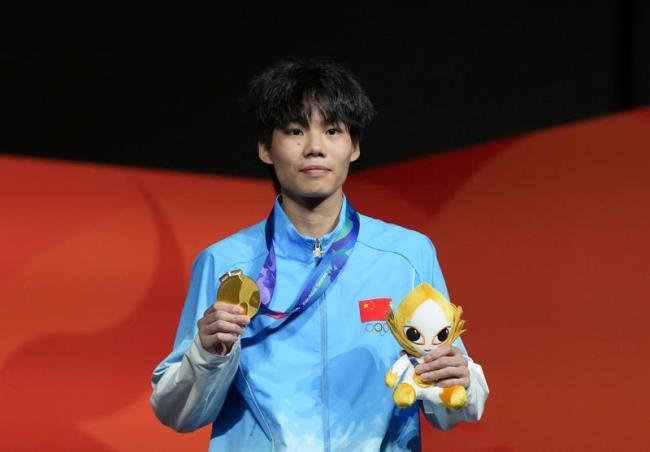 中国攀岩一日双金 亚运历史突破