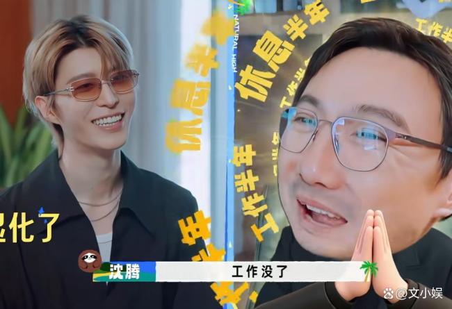 沈腾调侃自己半年没工作 综艺互损引热议