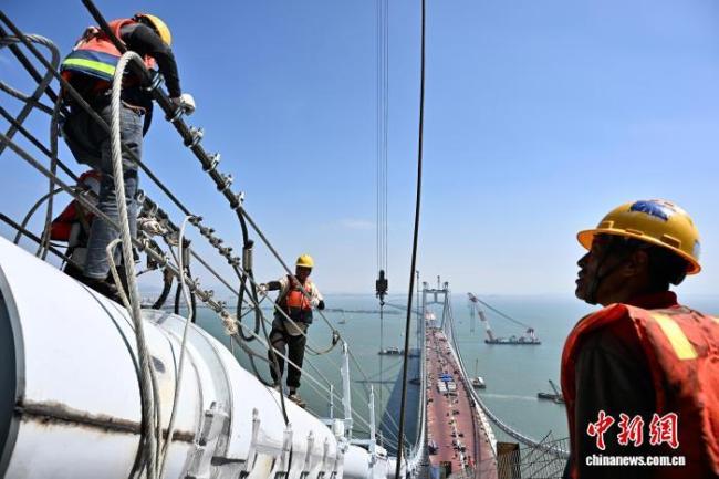 厦金大桥（厦门段）建设稳步推进 冲刺年度目标