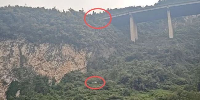 轿车坠落近百米悬崖 车主幸运生还,品牌回应
