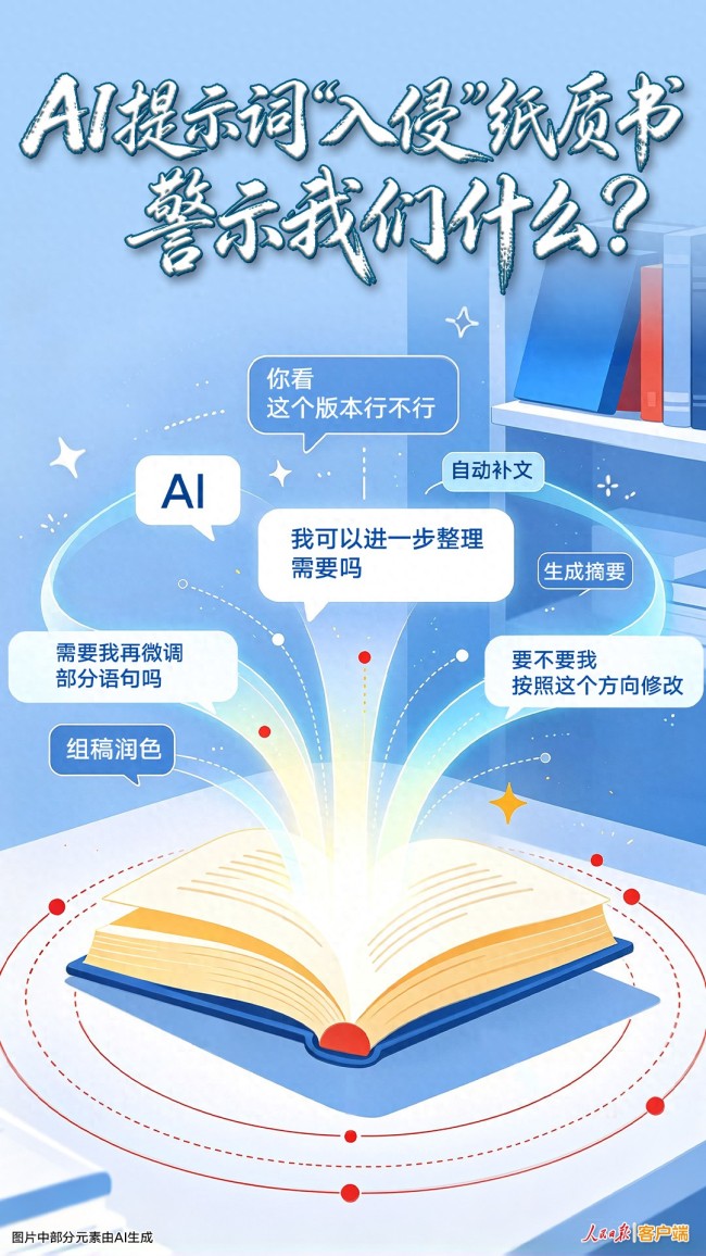 技术可以减负但责任不能外包!AI提示词“入侵”纸质书,警示我们什么?
