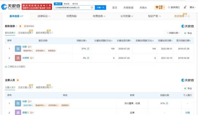 盛艾敬父母近期被执行345万 家族企业牵涉其中