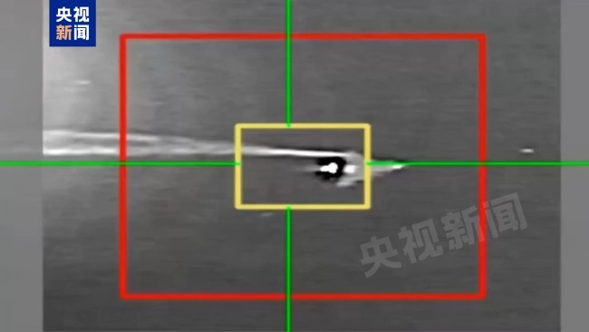 胡塞武装公布击中沙特“台风”战机画面
