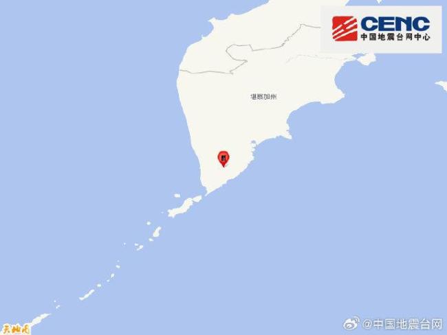 俄罗斯堪察加半岛6.9级地震