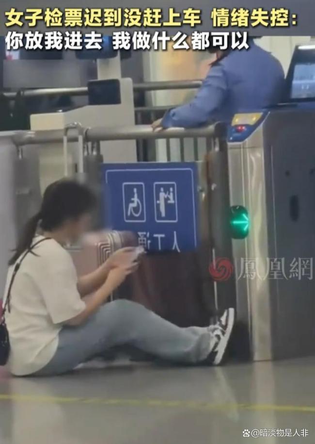 官方通报“错过检票跪求工作人员” 规则与同情的两难选择