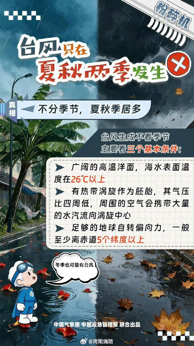 灾害事故网络辟谣 那些关于台风的不靠谱说法