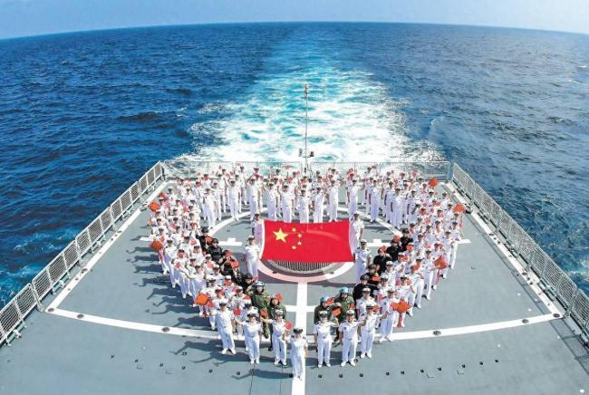 中国海军发展速度是美国多少倍 产能对比引发关注