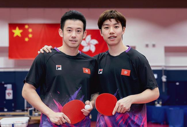 国乒重夺亚锦赛男双冠军 年轻组合展现实力