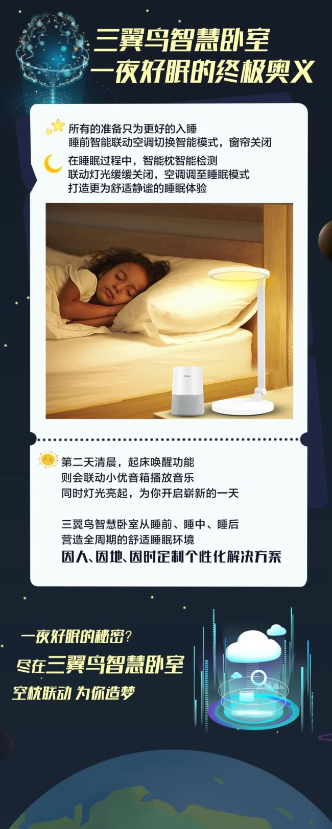 聚焦AWE | 打卡海尔三翼鸟智慧卧室，体验一夜好眠的终极奥义