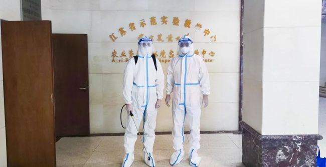 明德物业南京农业大学服务中心坚守抗疫一线，为业主织牢“防护网”