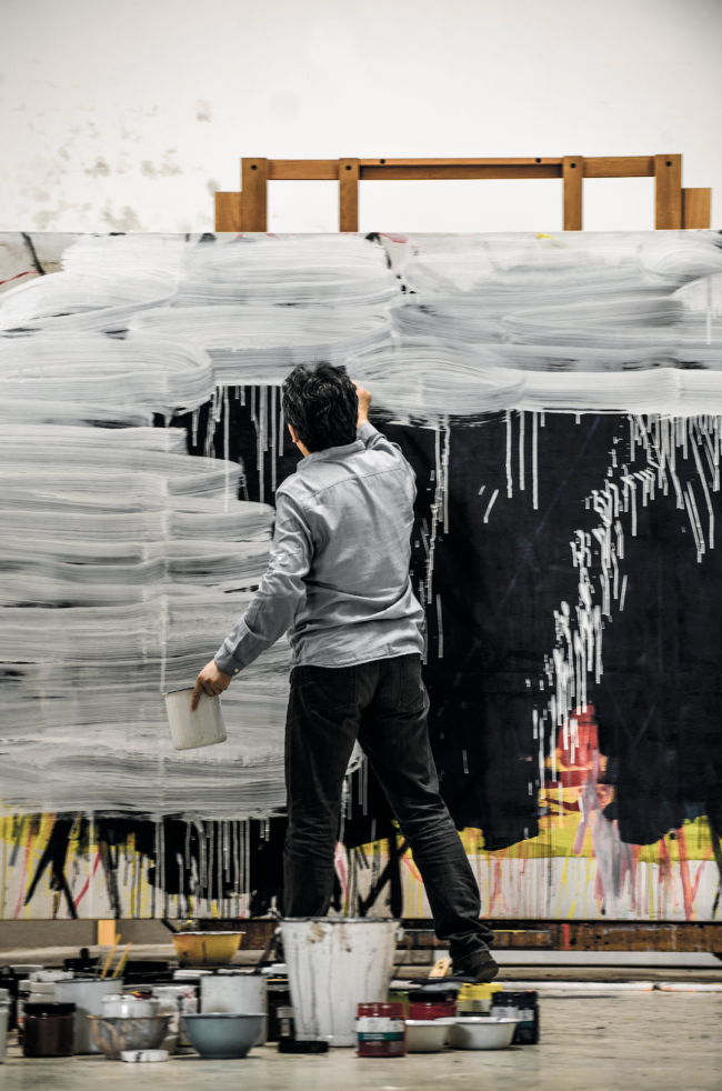 著名画家谭平以艺术的砝码掌控生命中内心的平衡